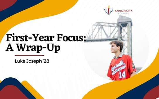 First-Year Focus: A Wrap-Up with Luke Joseph ’28